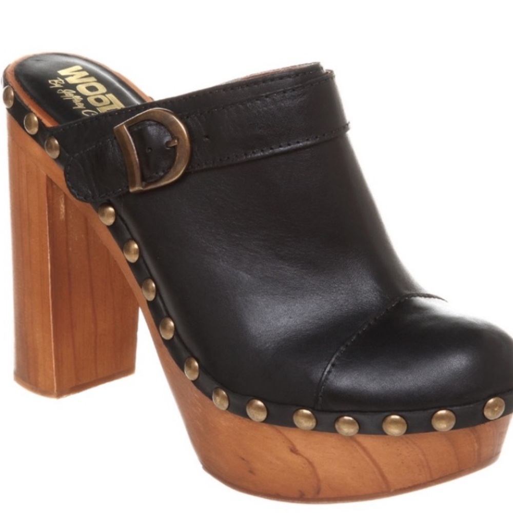 Jeffrey Campbell Woodies Wooden Platform
